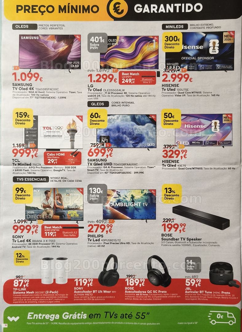 Antevisão Folheto WORTEN Promoções de 5 a 11 maio