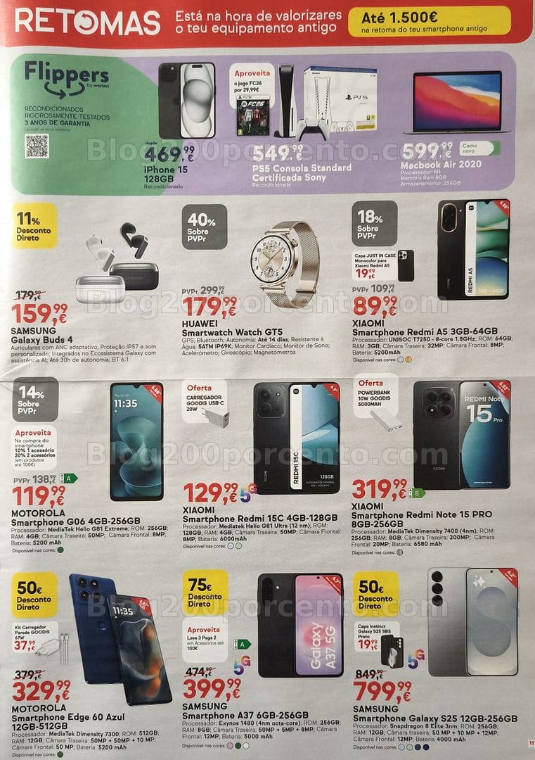 Antevisão Folheto WORTEN Promoções de 5 a 11 maio