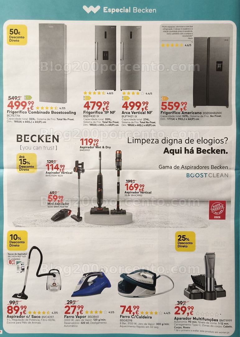 Antevisão Folheto WORTEN Promoções de 5 a 11 maio