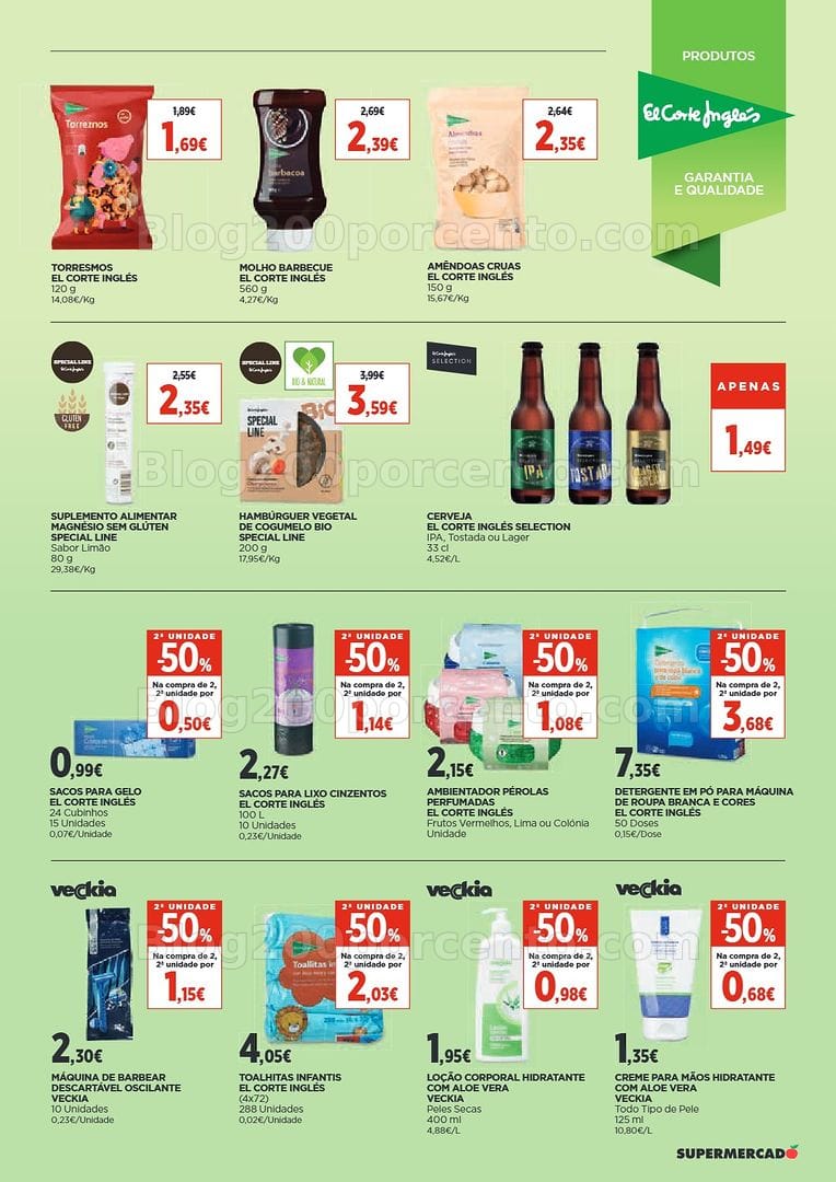 Antevisão Folheto EL CORTE INGLÉS Promoções de 5 a 25 junho