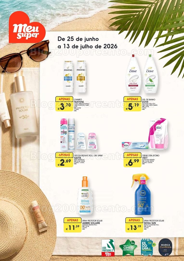 Antevisão Folheto MEU SUPER Promoções de 25 junho a 13 julho
