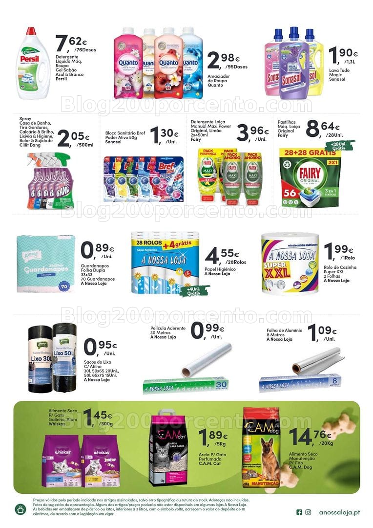 Antevisão Folheto A NOSSA LOJA Promoções de 26 junho a 5 julho