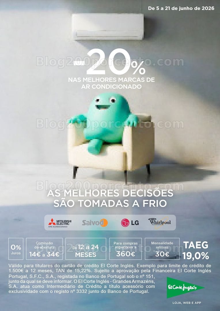 Antevisão Folheto EL CORTE INGLÉS Tecnologia Promoções de 5 a 17 junho