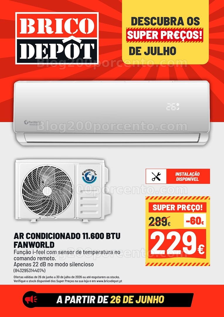 Antevisão Folheto BRICO DEPÔT Promoções de 26 junho a 30 julho