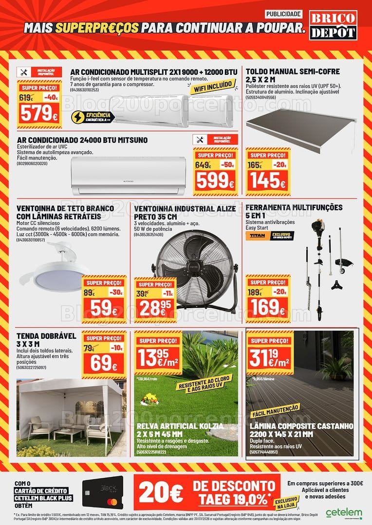 Antevisão Folheto BRICO DEPÔT Promoções de 26 junho a 30 julho