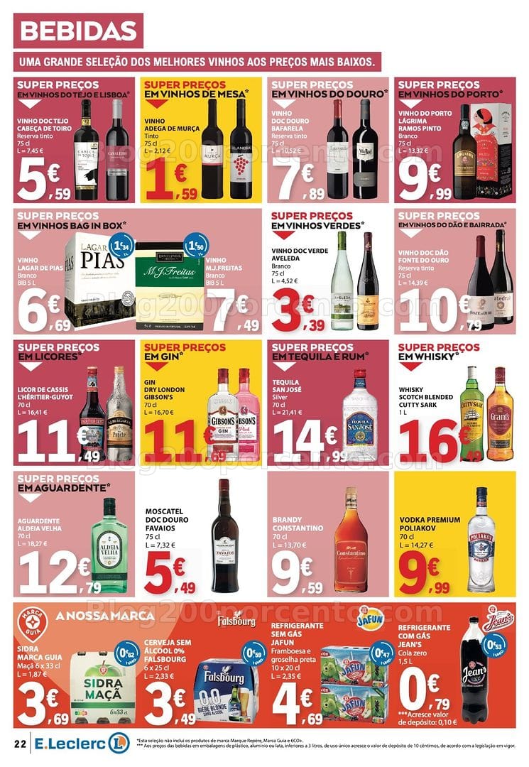 Antevisão Folheto E-LECLERC Promoções de 11 a 17 junho