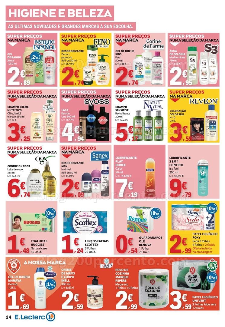 Antevisão Folheto E-LECLERC Promoções de 11 a 17 junho