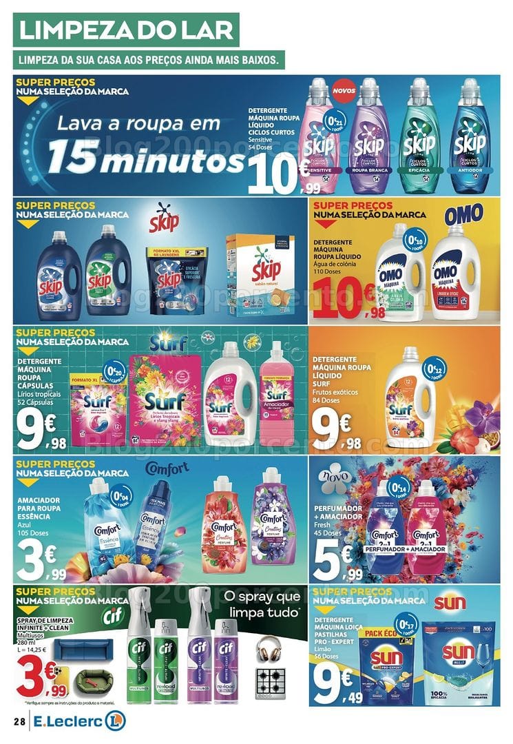 Antevisão Folheto E-LECLERC Promoções de 11 a 17 junho
