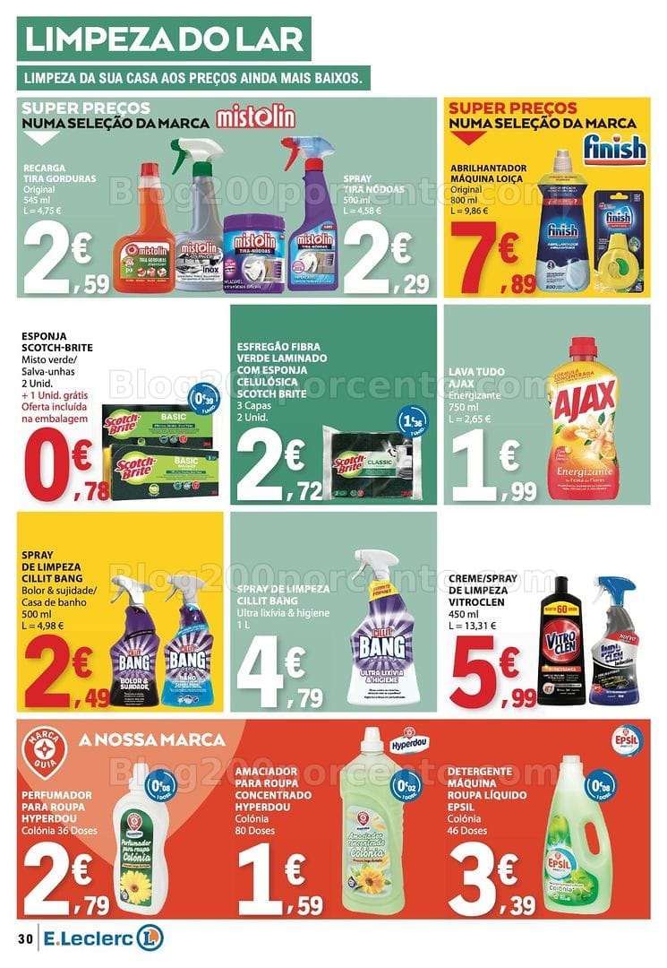 Antevisão Folheto E-LECLERC Promoções de 11 a 17 junho