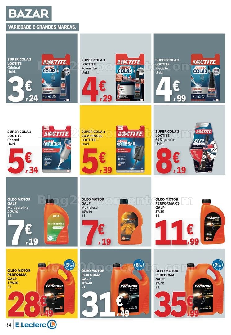 Antevisão Folheto E-LECLERC Promoções de 11 a 17 junho