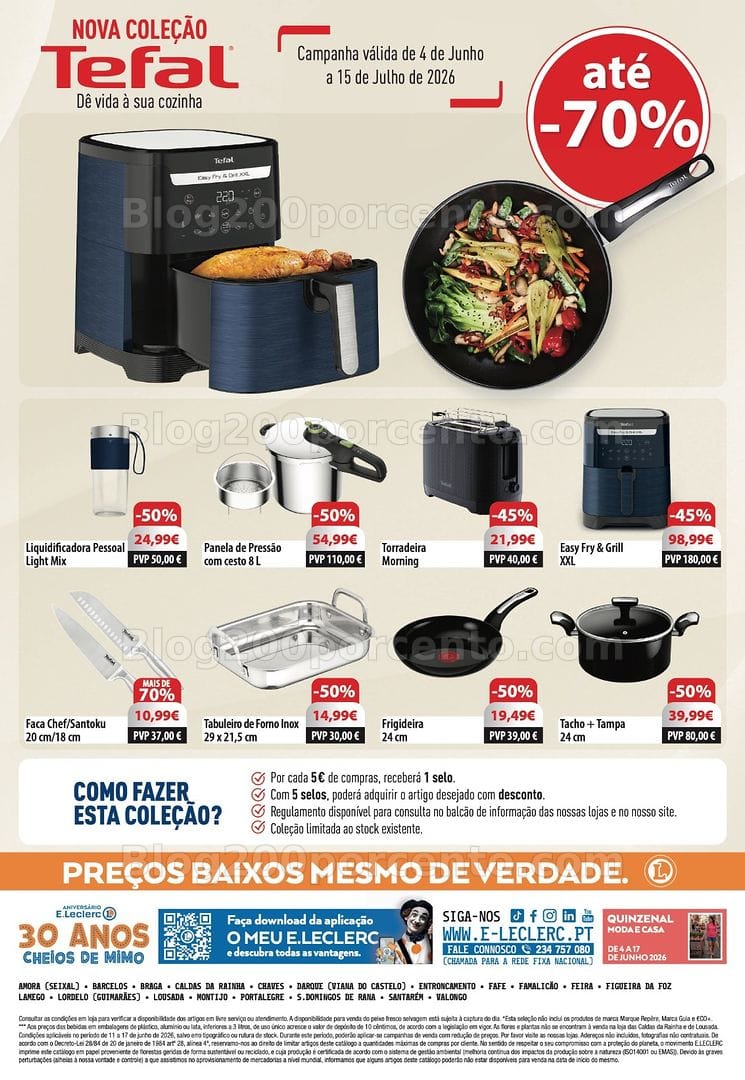 Antevisão Folheto E-LECLERC Promoções de 11 a 17 junho