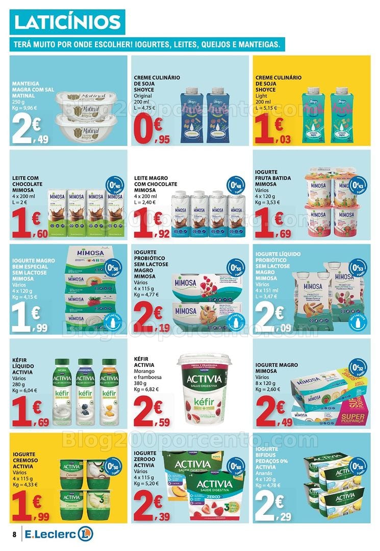 Antevisão Folheto E-LECLERC Promoções de 11 a 17 junho