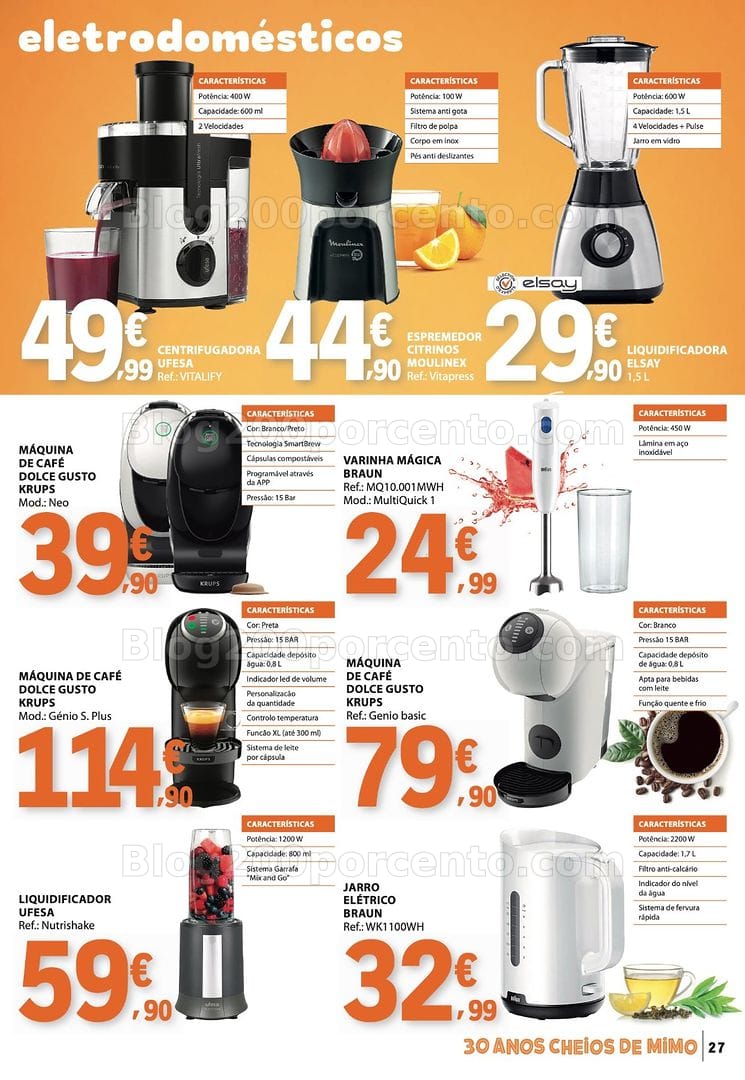 Antevisão Folheto E-LECLERC Bebidas, Gelados e Iogurtes Promoções de 16 a 28 junho