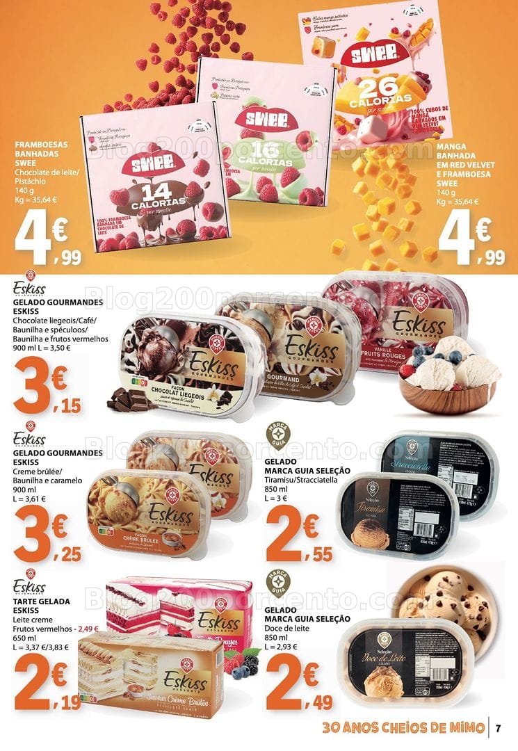Antevisão Folheto E-LECLERC Bebidas, Gelados e Iogurtes Promoções de 16 a 28 junho