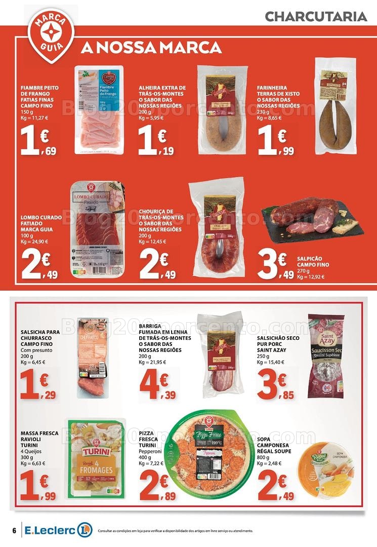 Antevisão Folheto E-LECLERC Especial Nossas Marcas Promoções de 16 a 28 junho