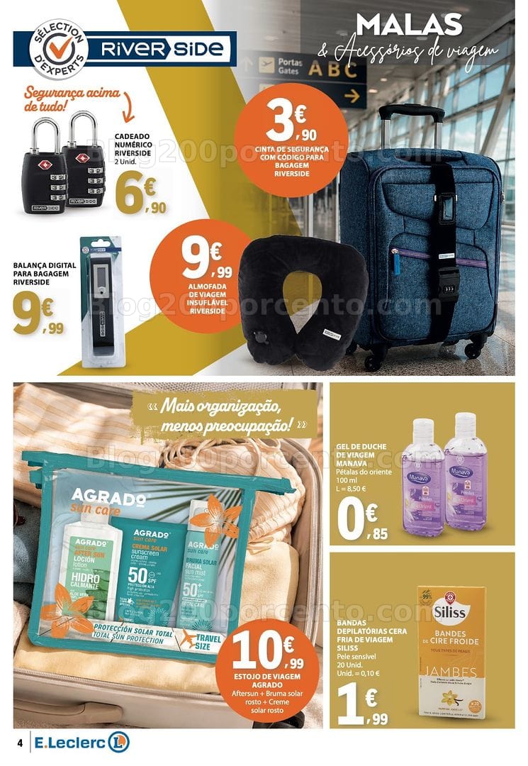 Antevisão Folheto E-LECLERC Bazar Verão Guia Promoções de 1 a 31 julho