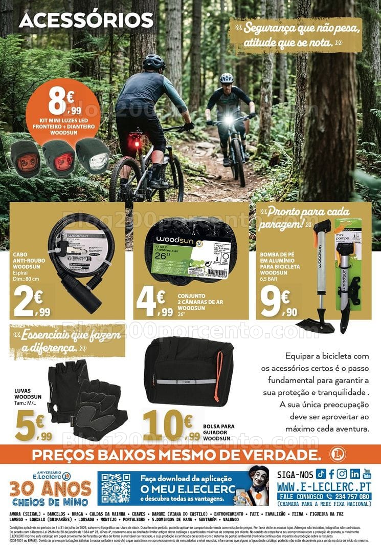 Antevisão Folheto E-LECLERC Bazar Verão Guia Promoções de 1 a 31 julho