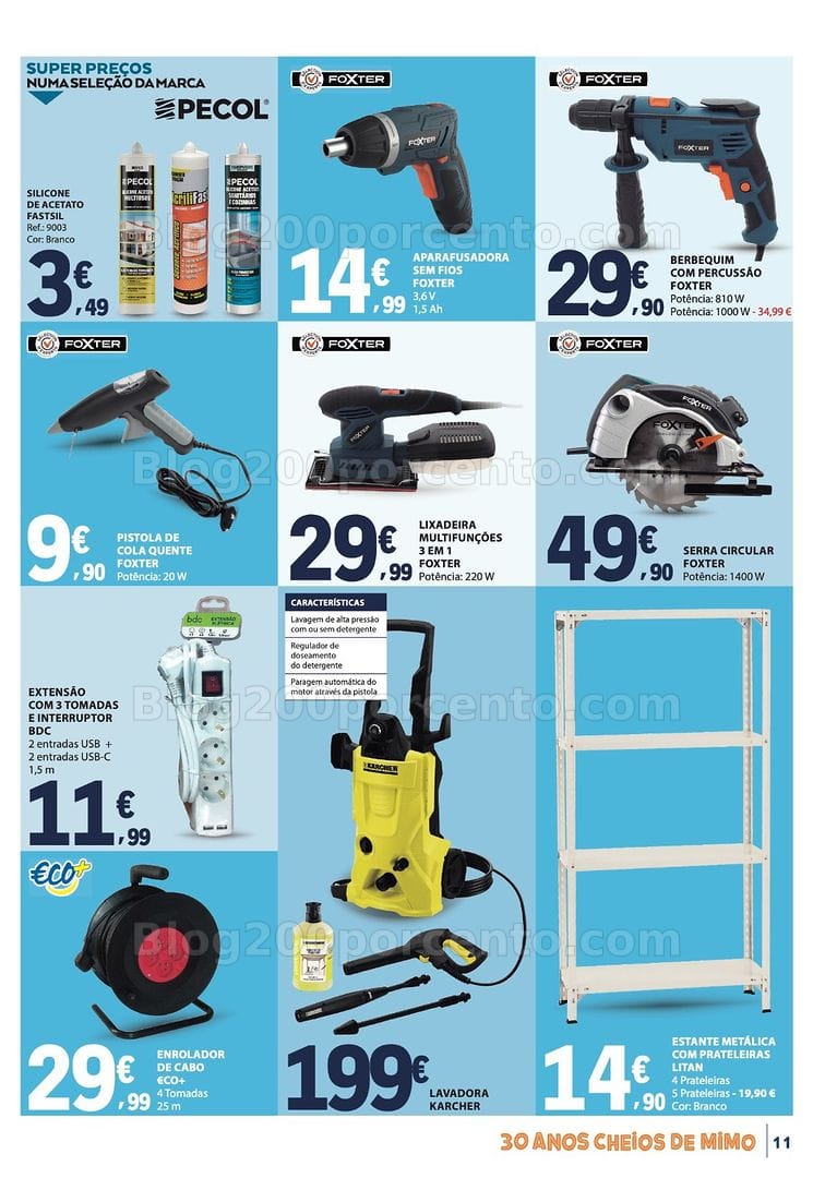 Antevisão Folheto E-LECLERC Bazar Limpeza e Bricolage Promoções de 9 a 21 junho