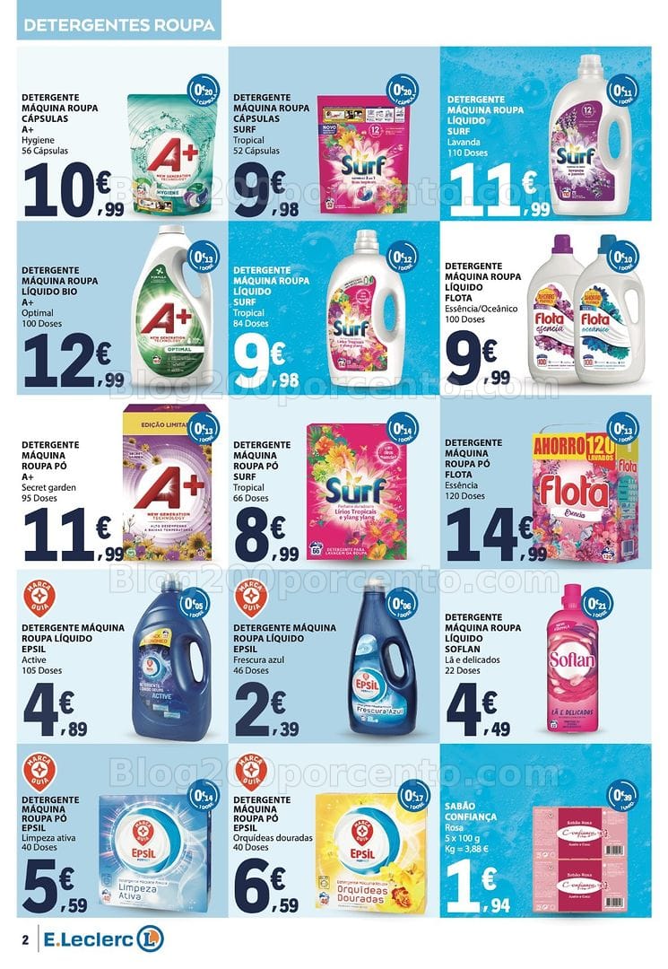 Antevisão Folheto E-LECLERC Bazar Limpeza e Bricolage Promoções de 9 a 21 junho