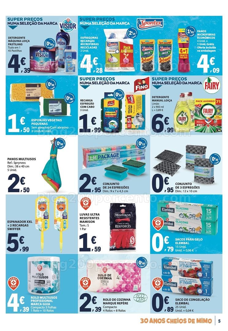 Antevisão Folheto E-LECLERC Bazar Limpeza e Bricolage Promoções de 9 a 21 junho
