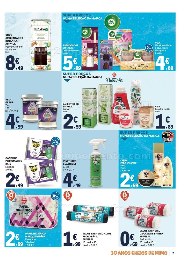 Antevisão Folheto E-LECLERC Bazar Limpeza e Bricolage Promoções de 9 a 21 junho