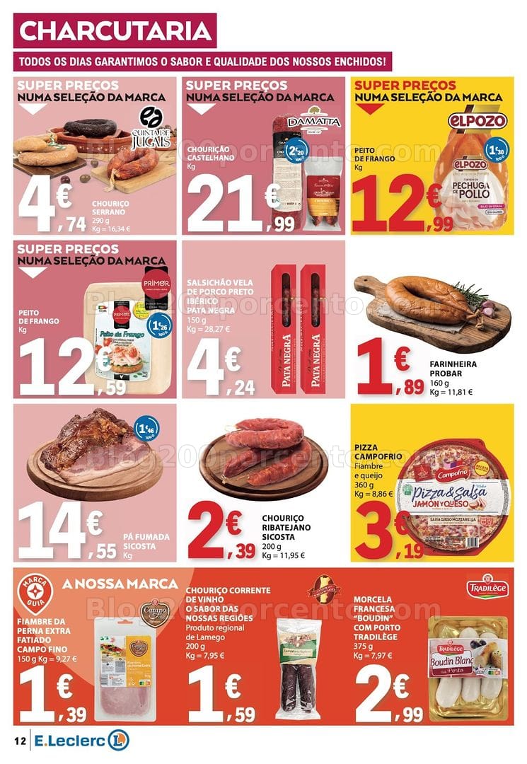 Antevisão Folheto E-LECLERC Promoções de 4 a 10 junho