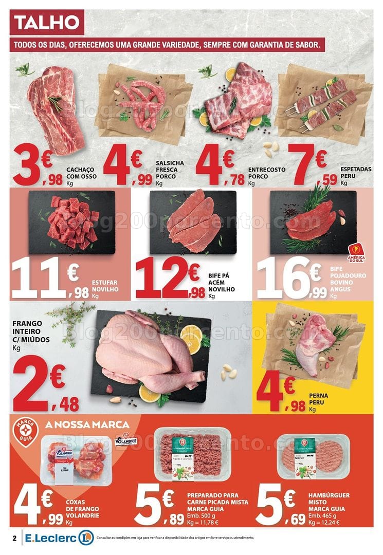 Antevisão Folheto E-LECLERC Promoções de 4 a 10 junho