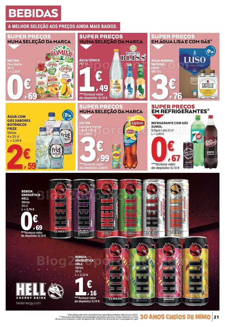 Antevisão Folheto E-LECLERC Promoções de 4 a 10 junho