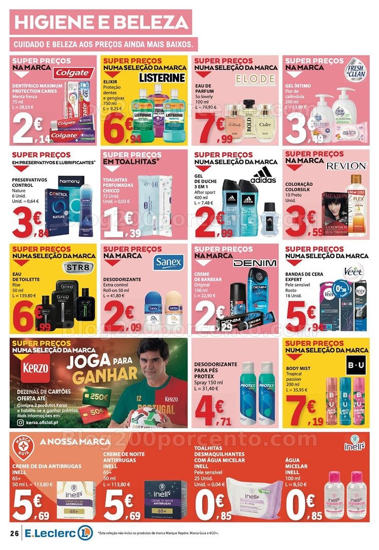 Antevisão Folheto E-LECLERC Promoções de 4 a 10 junho