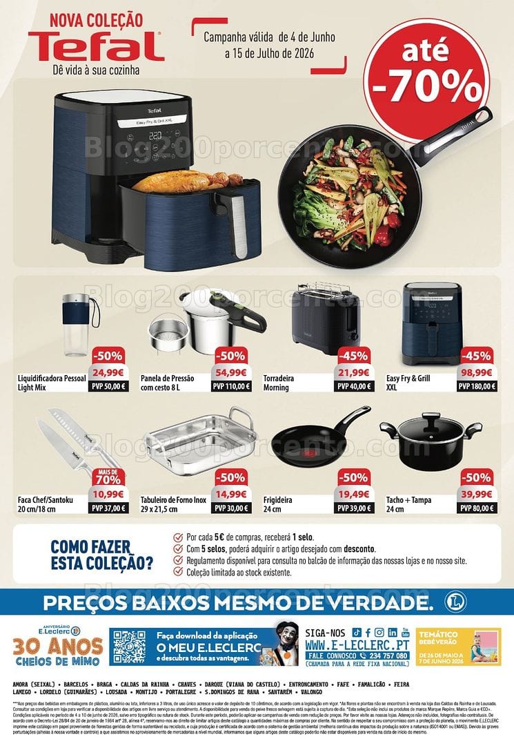 Antevisão Folheto E-LECLERC Promoções de 4 a 10 junho