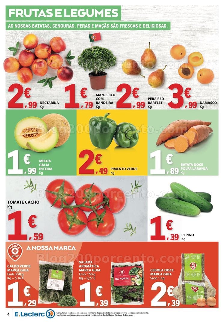 Antevisão Folheto E-LECLERC Promoções de 4 a 10 junho