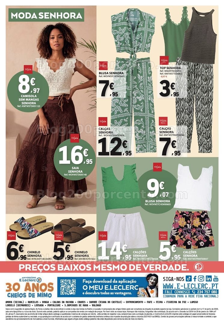 Antevisão Folheto E-LECLERC Bazar Grandes Oportunidades Promoções de 4 a 17 junho