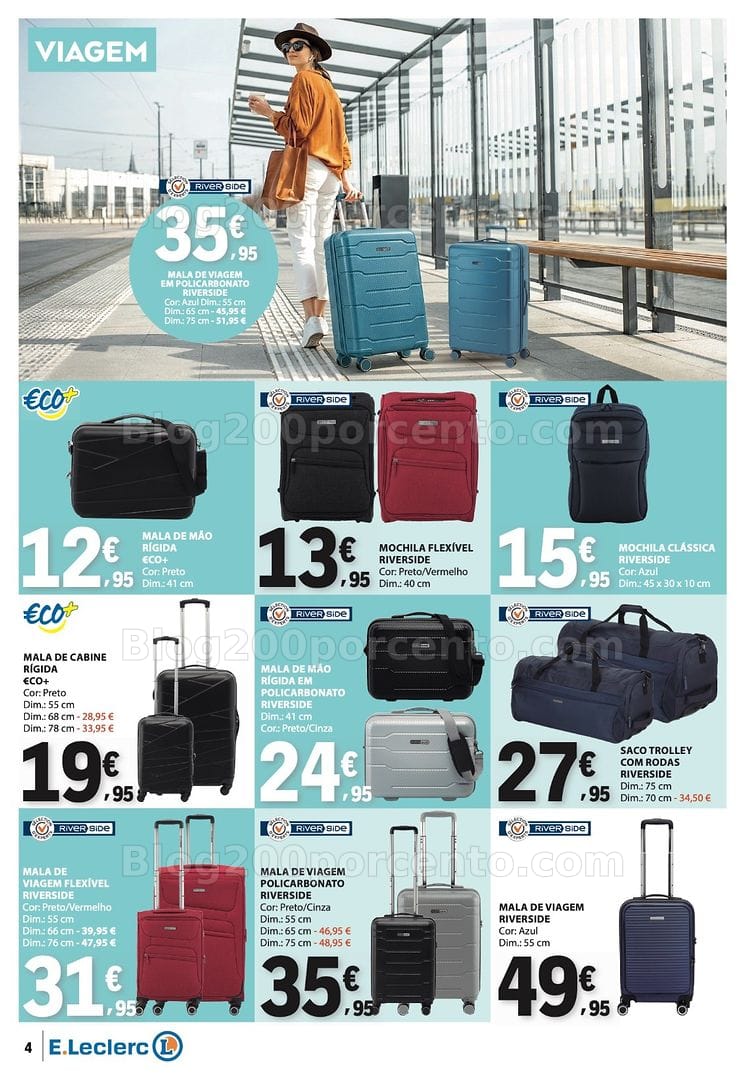 Antevisão Folheto E-LECLERC Bazar Grandes Oportunidades Promoções de 4 a 17 junho