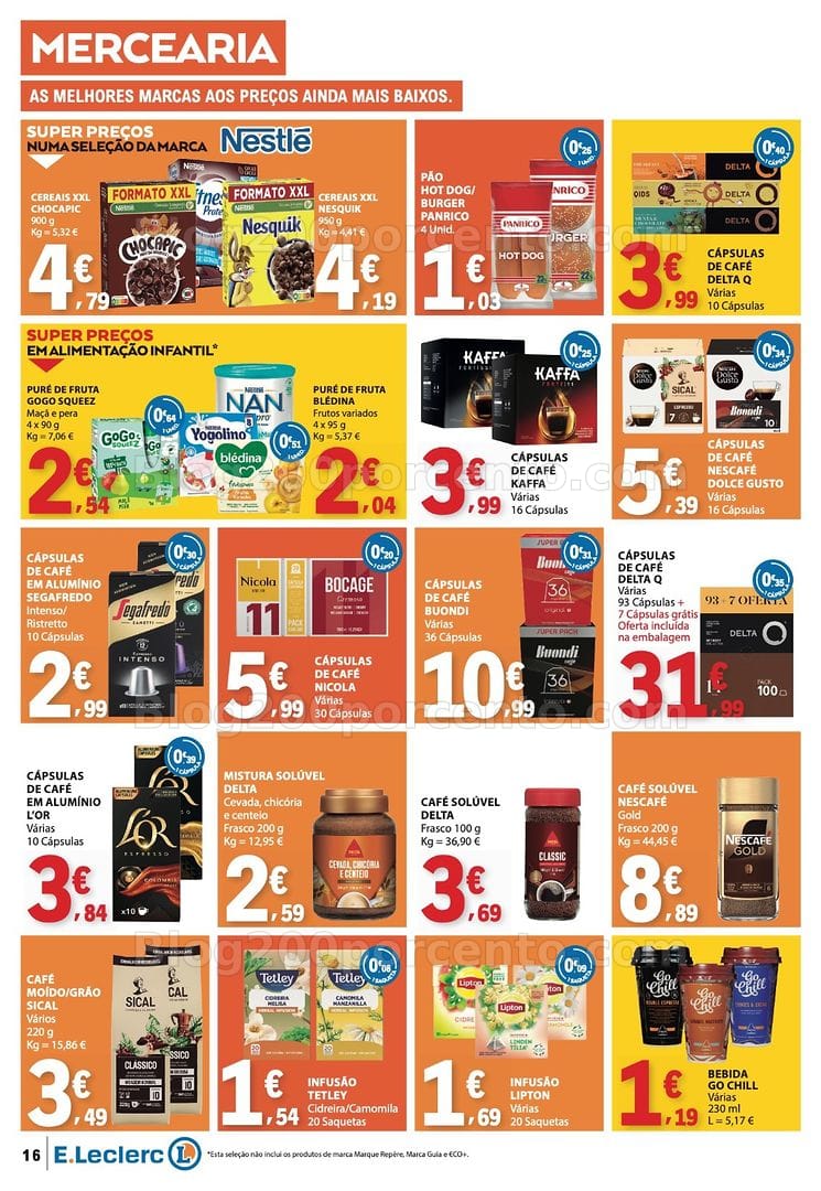 Antevisão Folheto E-LECLERC Promoções de 25 junho a 1 julho