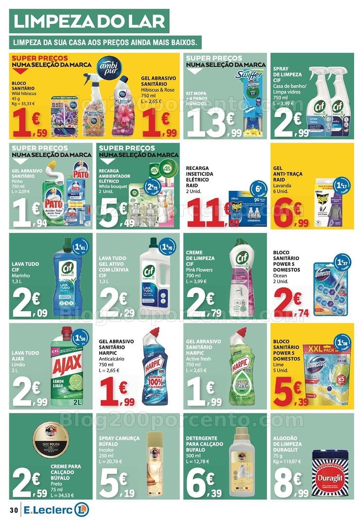 Antevisão Folheto E-LECLERC Promoções de 25 junho a 1 julho
