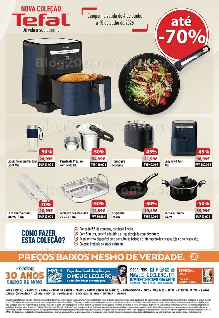 Antevisão Folheto E-LECLERC Promoções de 25 junho a 1 julho