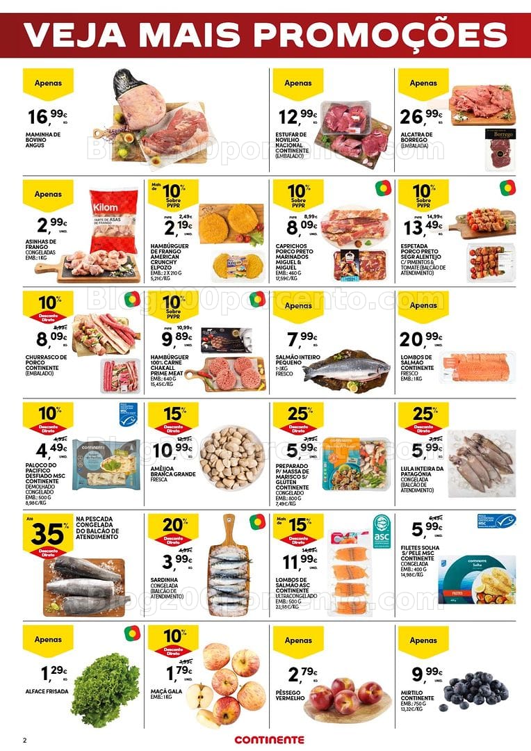 Antevisão Folheto CONTINENTE Fim de Semana Promoções de 5 a 8 junho - Edição Digital