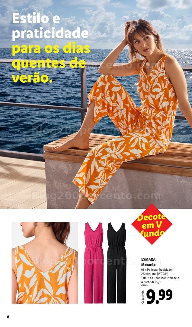 Antevisão Folheto LIDL Esmara Verão Promoções a partir de 12 junho