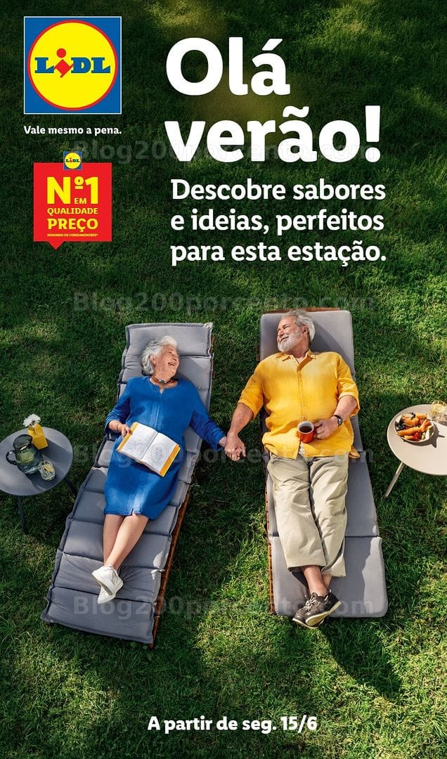 Antevisão Folheto LIDL Especial Verão Promoções a partir de 15 junho