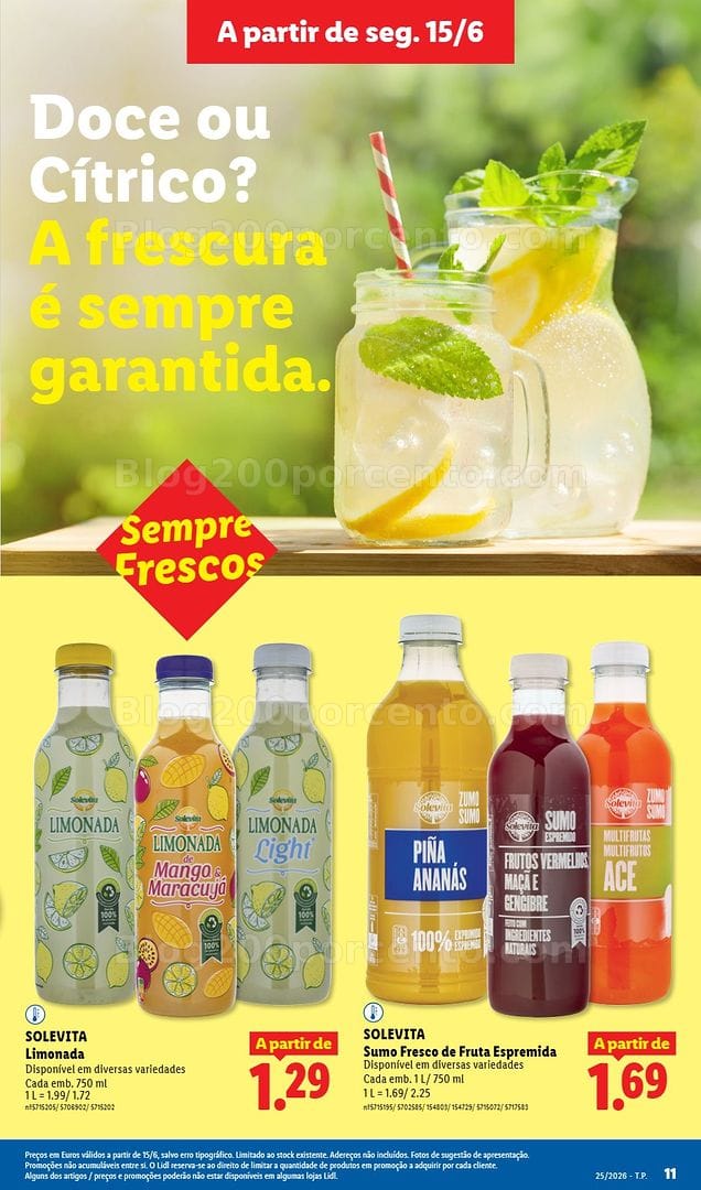 Antevisão Folheto LIDL Especial Verão Promoções a partir de 15 junho