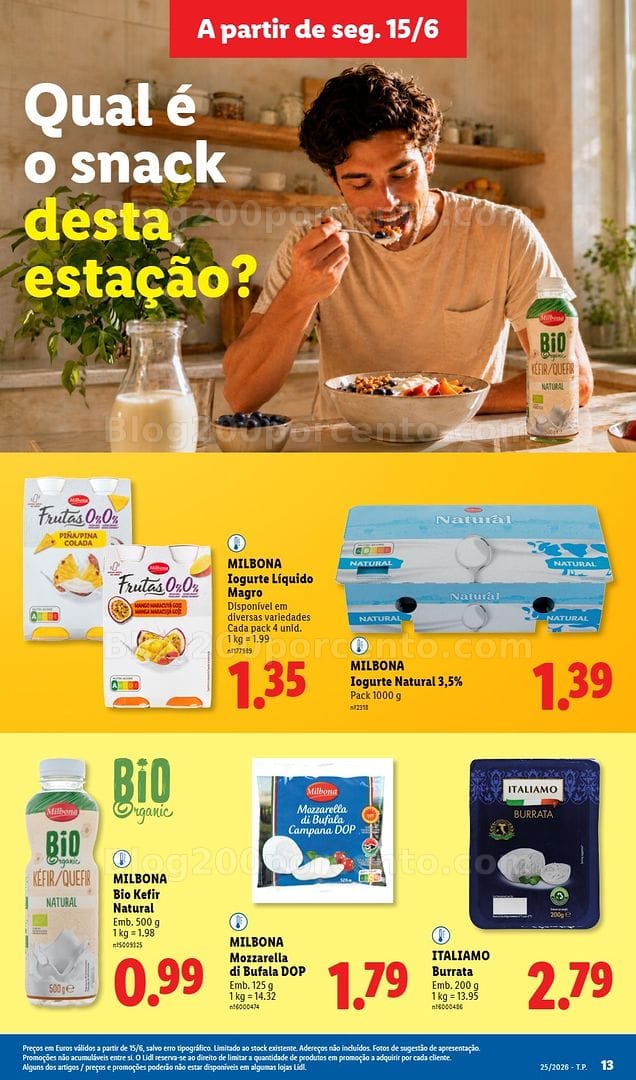 Antevisão Folheto LIDL Especial Verão Promoções a partir de 15 junho
