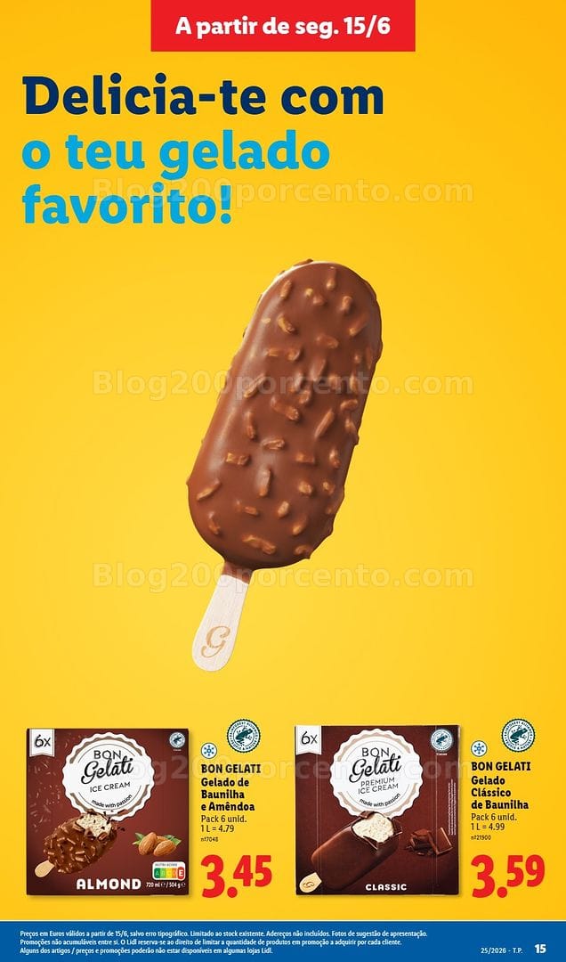 Antevisão Folheto LIDL Especial Verão Promoções a partir de 15 junho