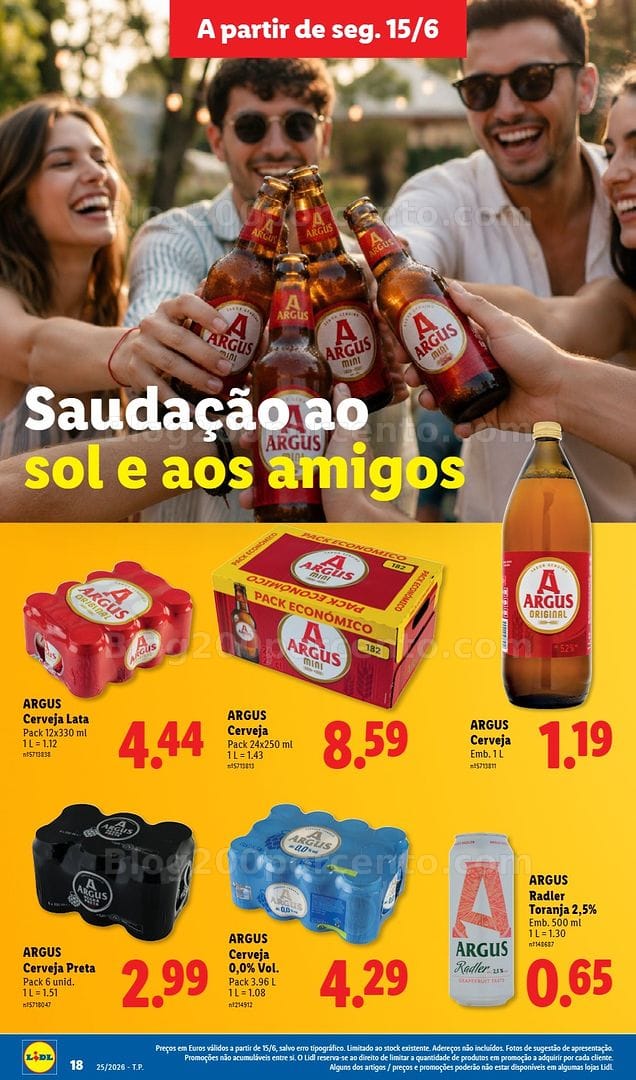 Antevisão Folheto LIDL Especial Verão Promoções a partir de 15 junho