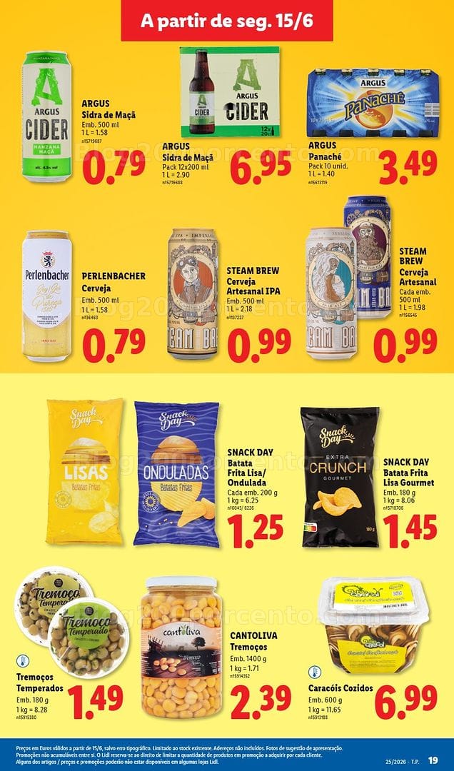 Antevisão Folheto LIDL Especial Verão Promoções a partir de 15 junho