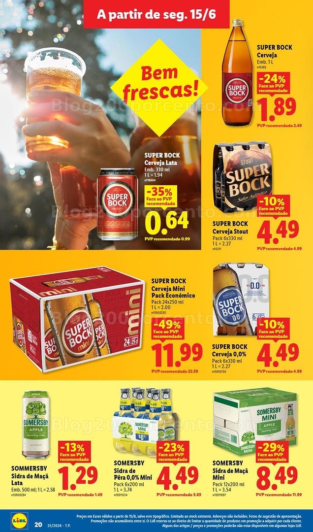 Antevisão Folheto LIDL Especial Verão Promoções a partir de 15 junho
