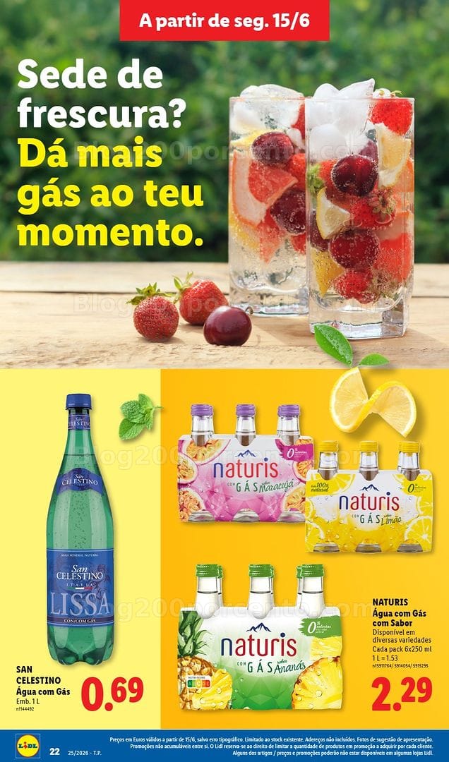 Antevisão Folheto LIDL Especial Verão Promoções a partir de 15 junho