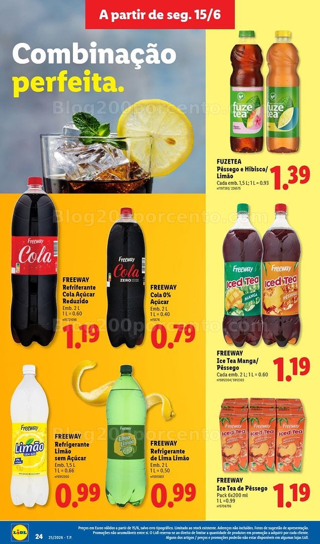 Antevisão Folheto LIDL Especial Verão Promoções a partir de 15 junho