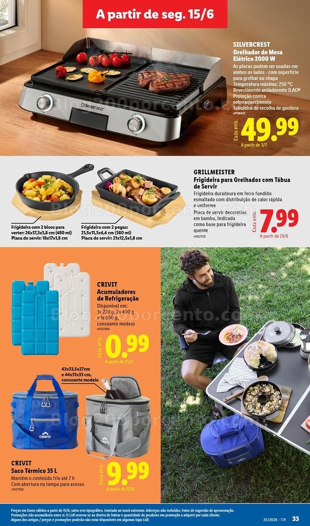 Antevisão Folheto LIDL Especial Verão Promoções a partir de 15 junho