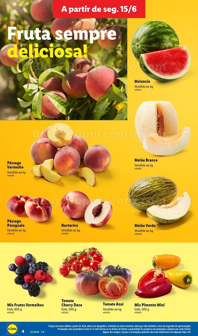 Antevisão Folheto LIDL Especial Verão Promoções a partir de 15 junho