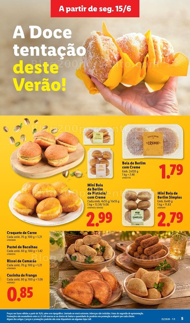 Antevisão Folheto LIDL Especial Verão Promoções a partir de 15 junho